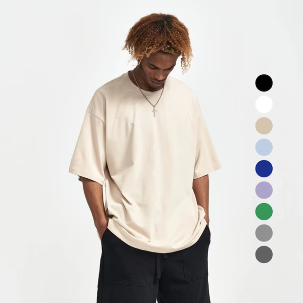 High Quality Streetwear Unisex Boxy T-Shirt | Summer Oversized T-Shirt | Casual & Comfortable Tees | T-shirt for Gym | Quality Blank Tee